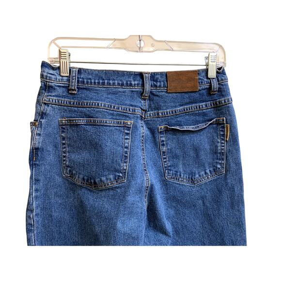 Coldwater Creek Jeans Size 8 33x31 Blue Medium Wash High Rise Straight Leg - Picture 6 of 10